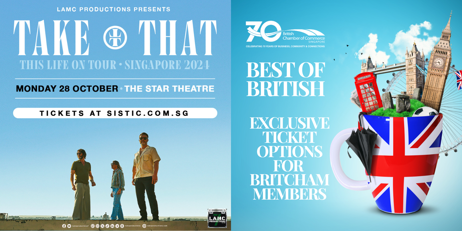 thumbnails Best of British: Take That This Life World Tour Asia